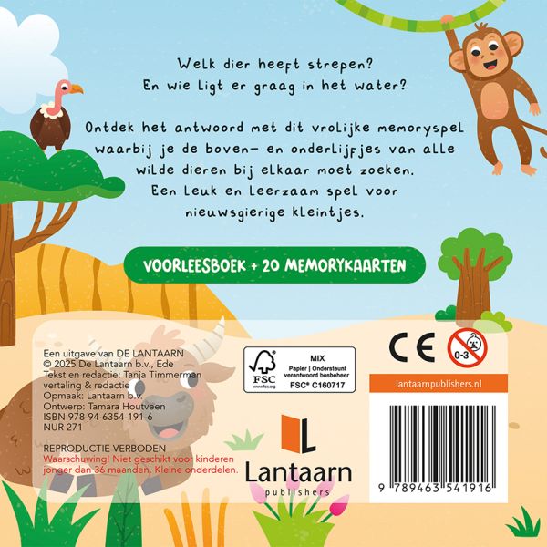 Lantaarn - Kun Je Mij Vinden? Wilde Dieren