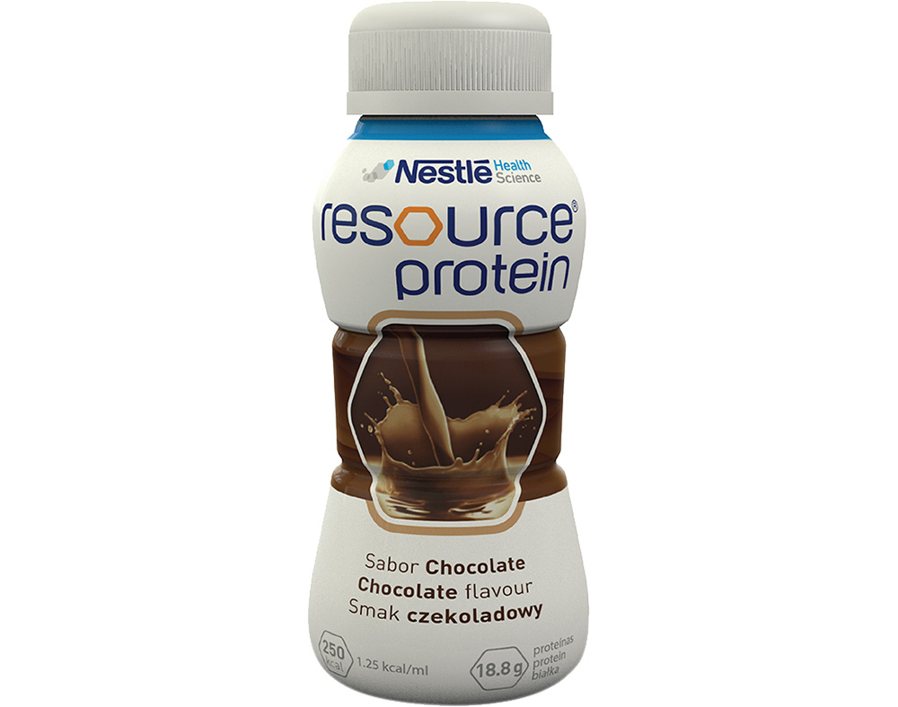 ALIMENTO DIETÉTICO RESOURCE PROTEÍNA CHOCOLATE 4X200ML
