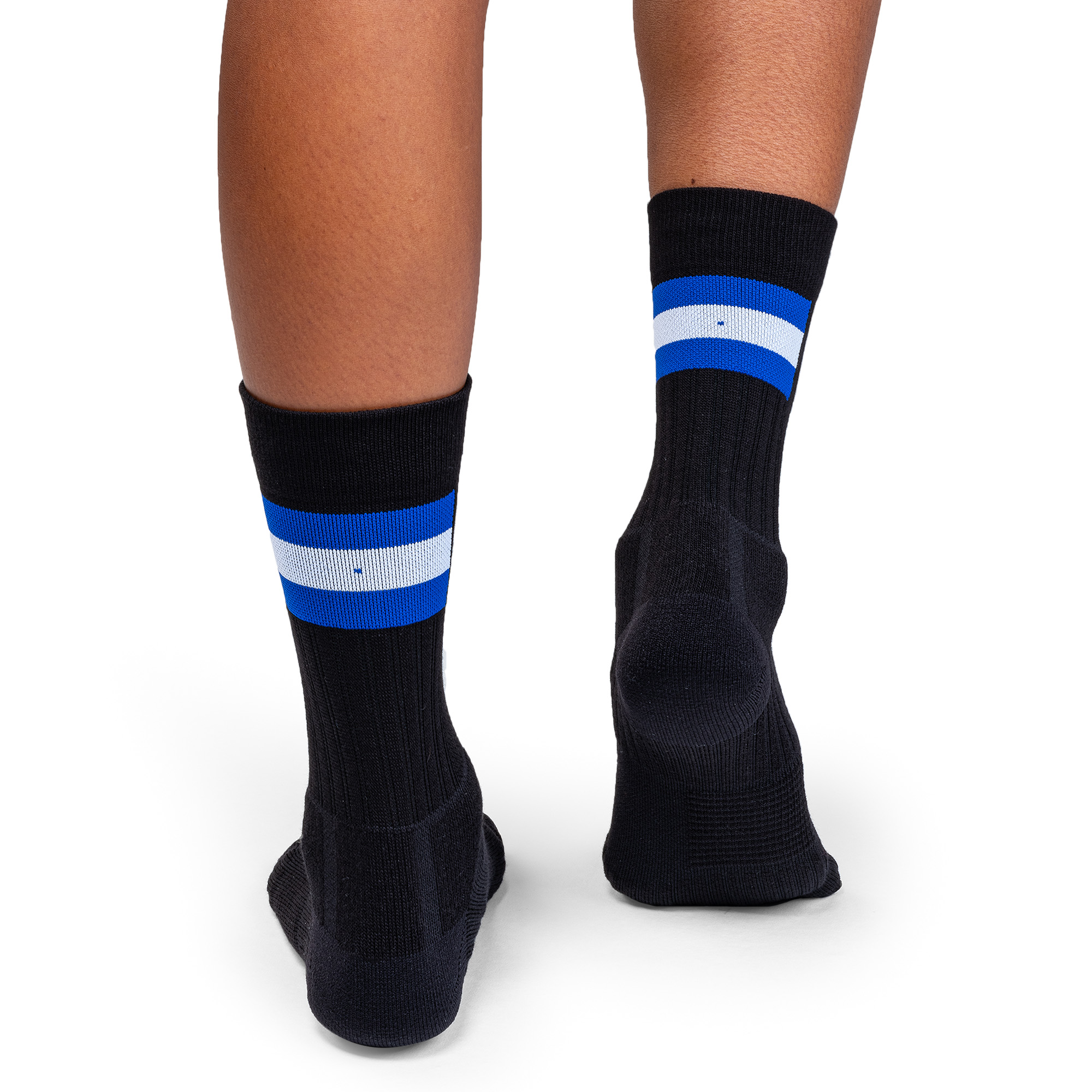 Tennis Sock Dame Black/Indigo