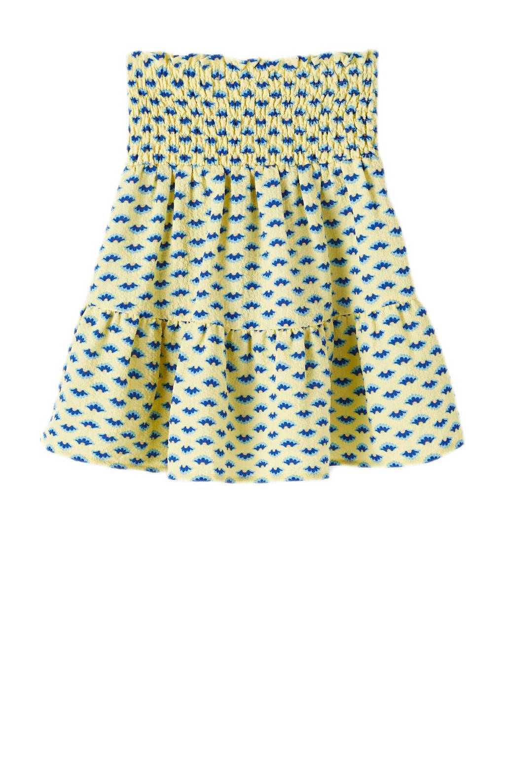 NAME IT rok NKFFANINNA met all over print geel