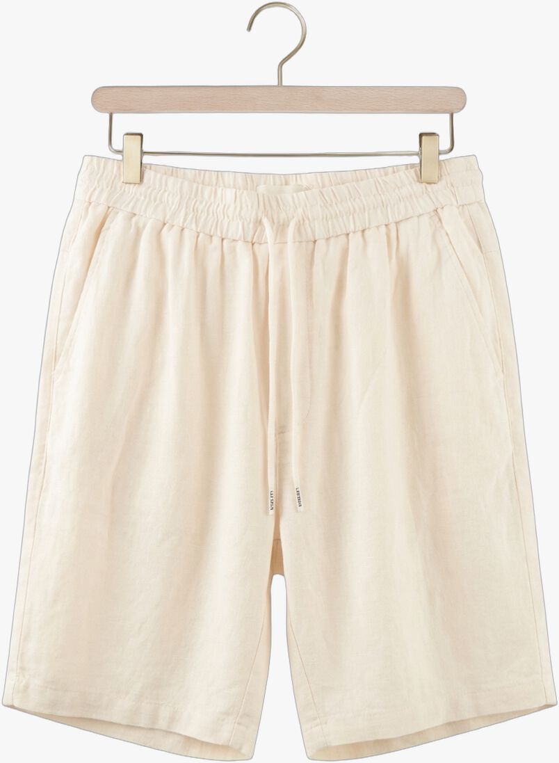 ecru les deux korte broek otto linen shorts