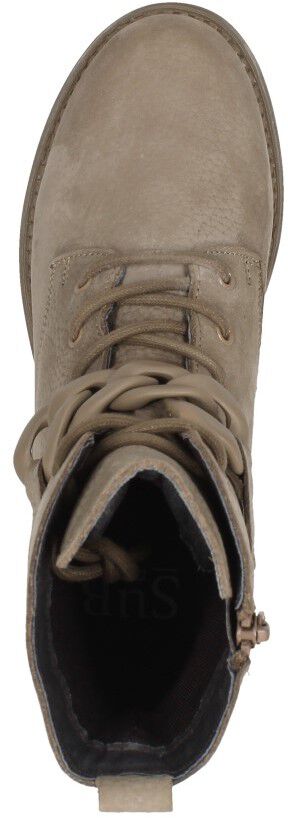 Sub55 Veterschoenen Hoog taupe