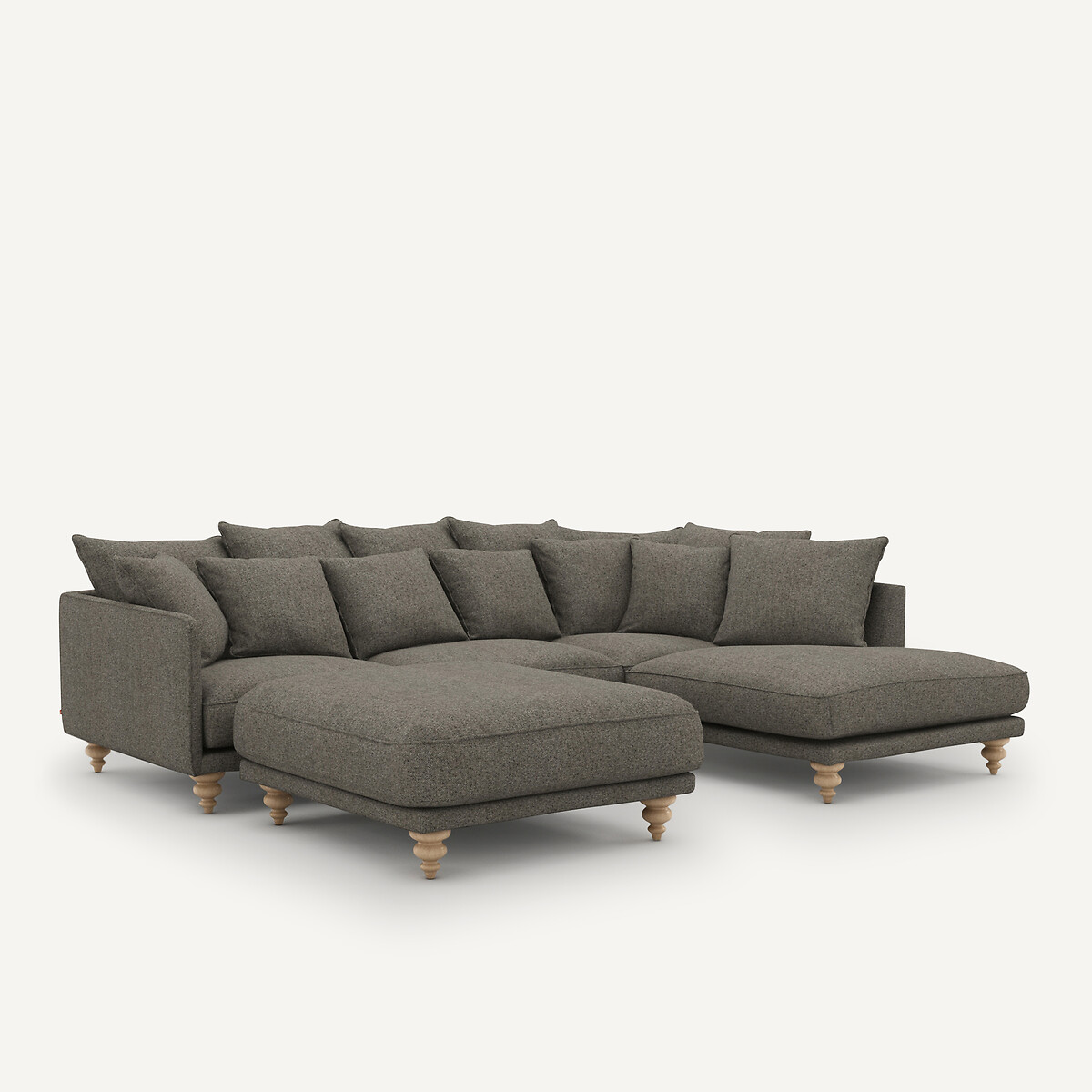 AM.PM<br>Puf de tweed, Lazare