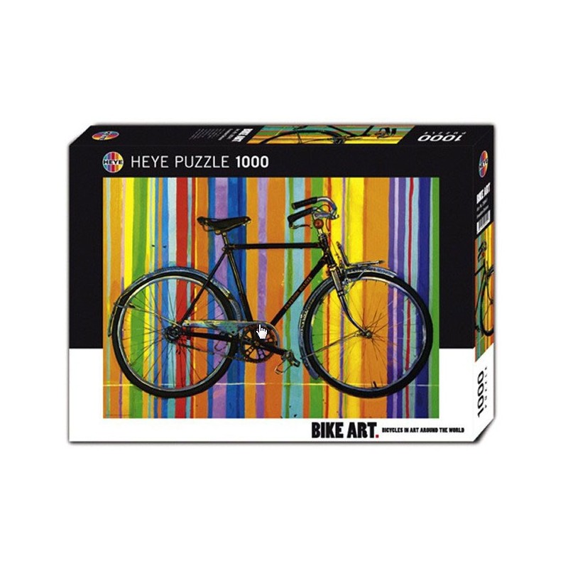 Puzzle 1000 pièces - Bike art freedom deluxe