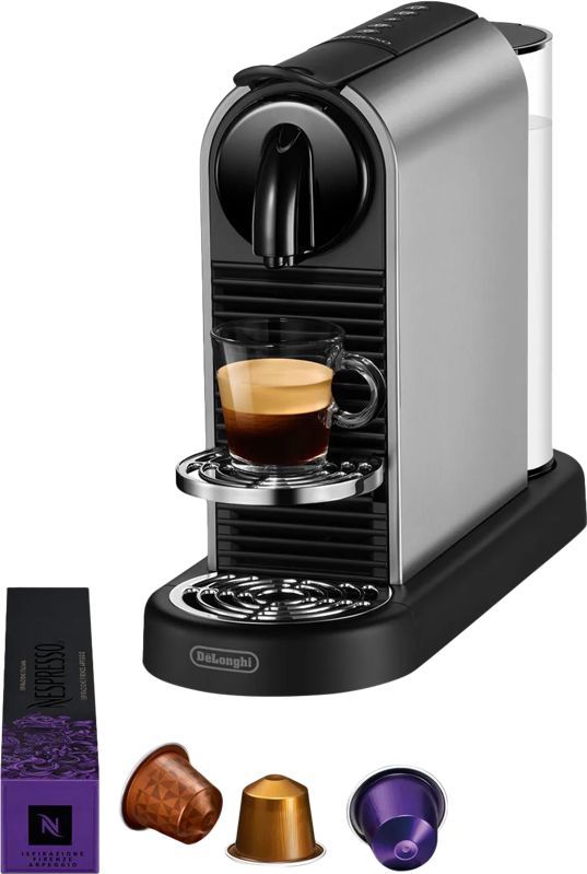 DeLonghi - Nespresso Citiz Platinum - Koffiezetapparaat - Titanium