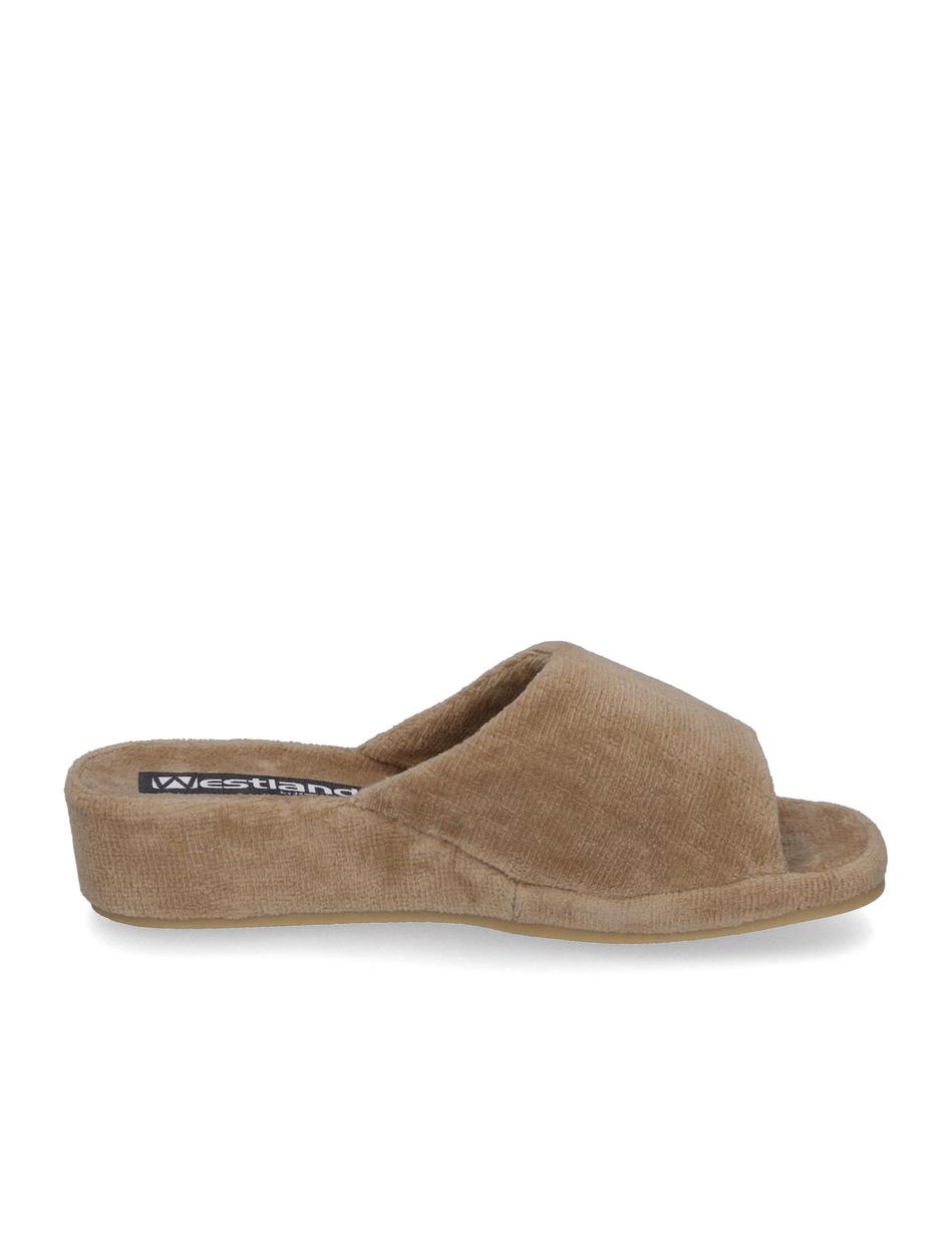 Hausschuh Bologna, beige