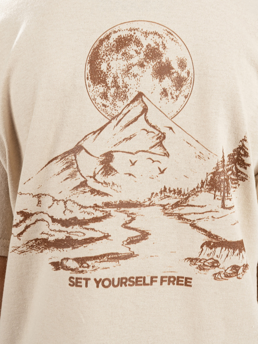 Dravus Set Free Kids T-Shirt sand