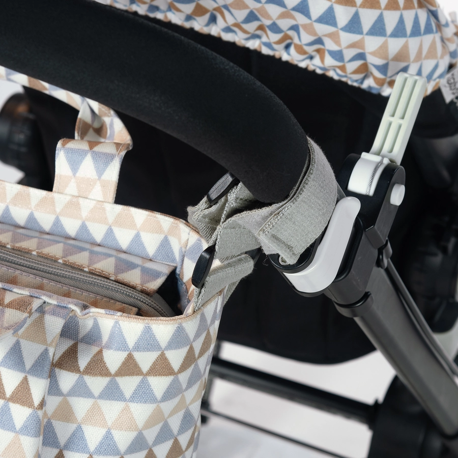 Walking Mum Wickeltasche Oliver, bunt