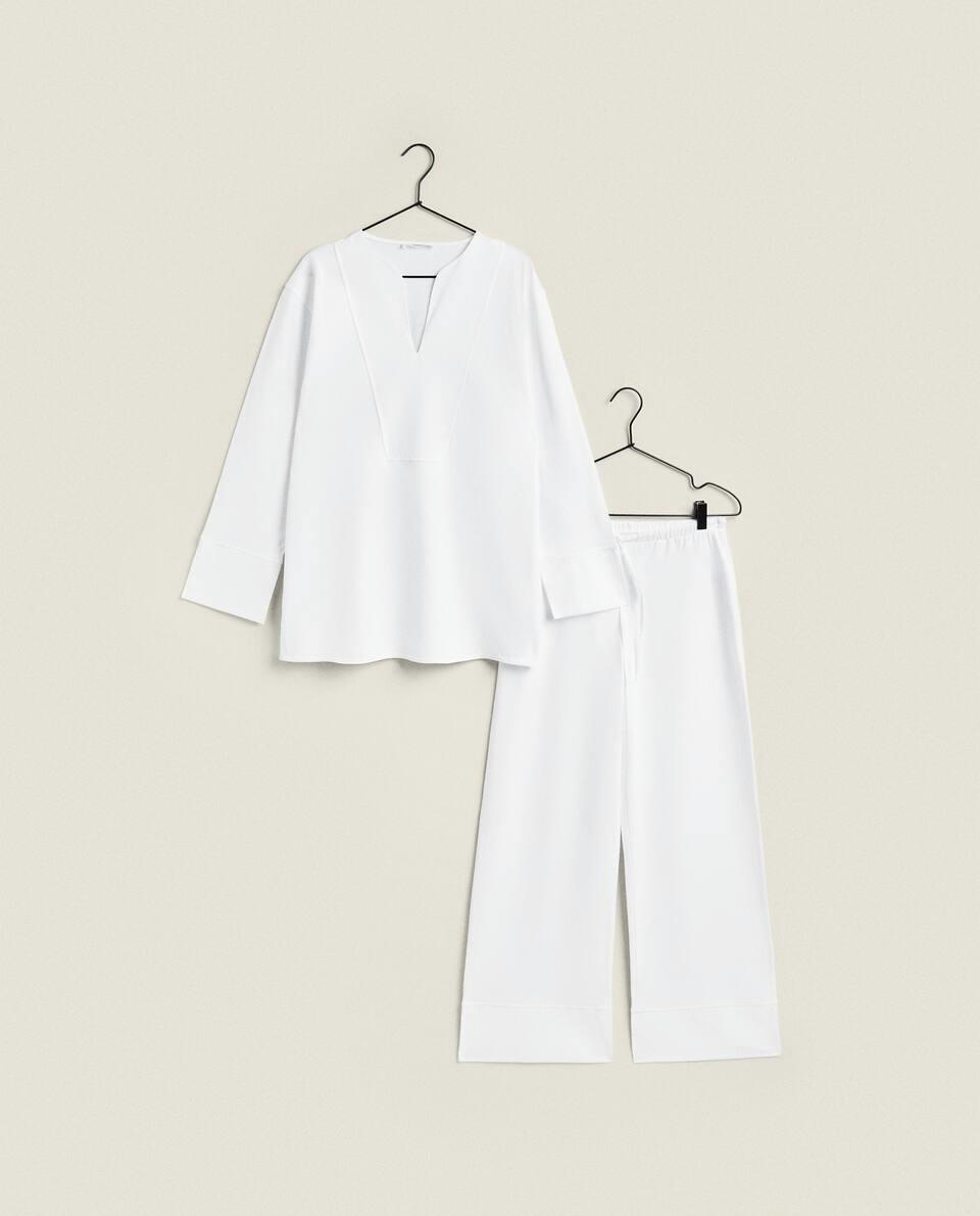 CAMISA DE ALGODÃO BRANCA