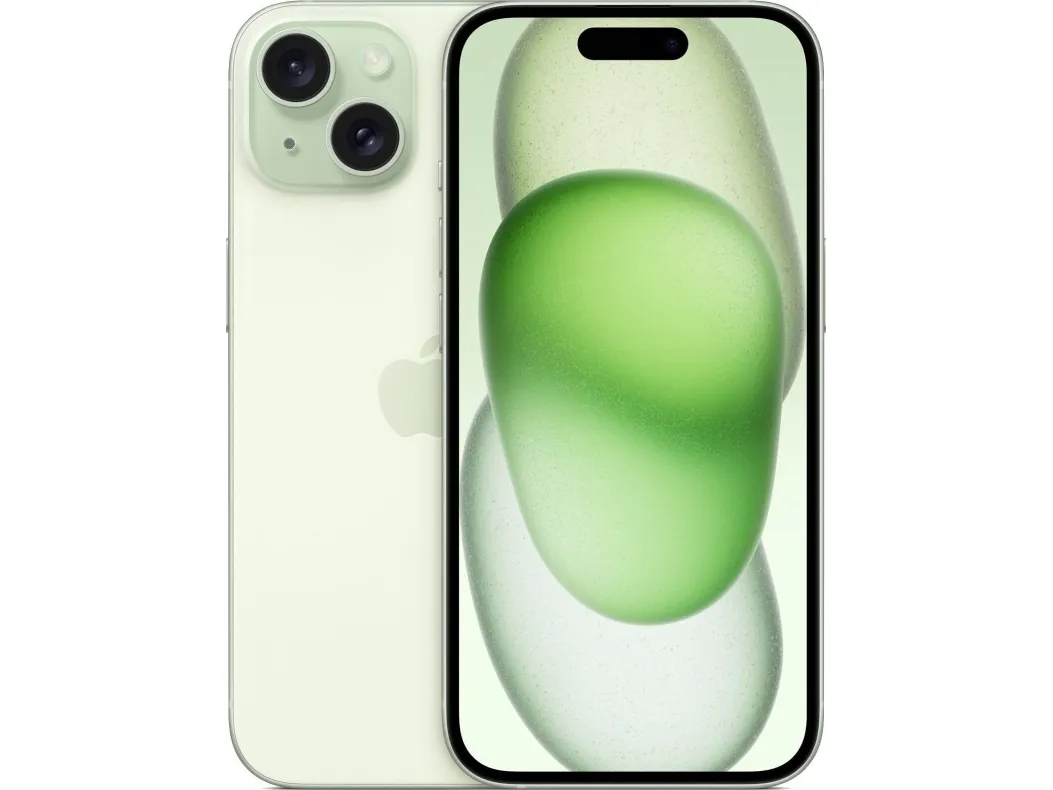 Apple | iPhone 15 – 5G smartphone - 256GB - Grøn