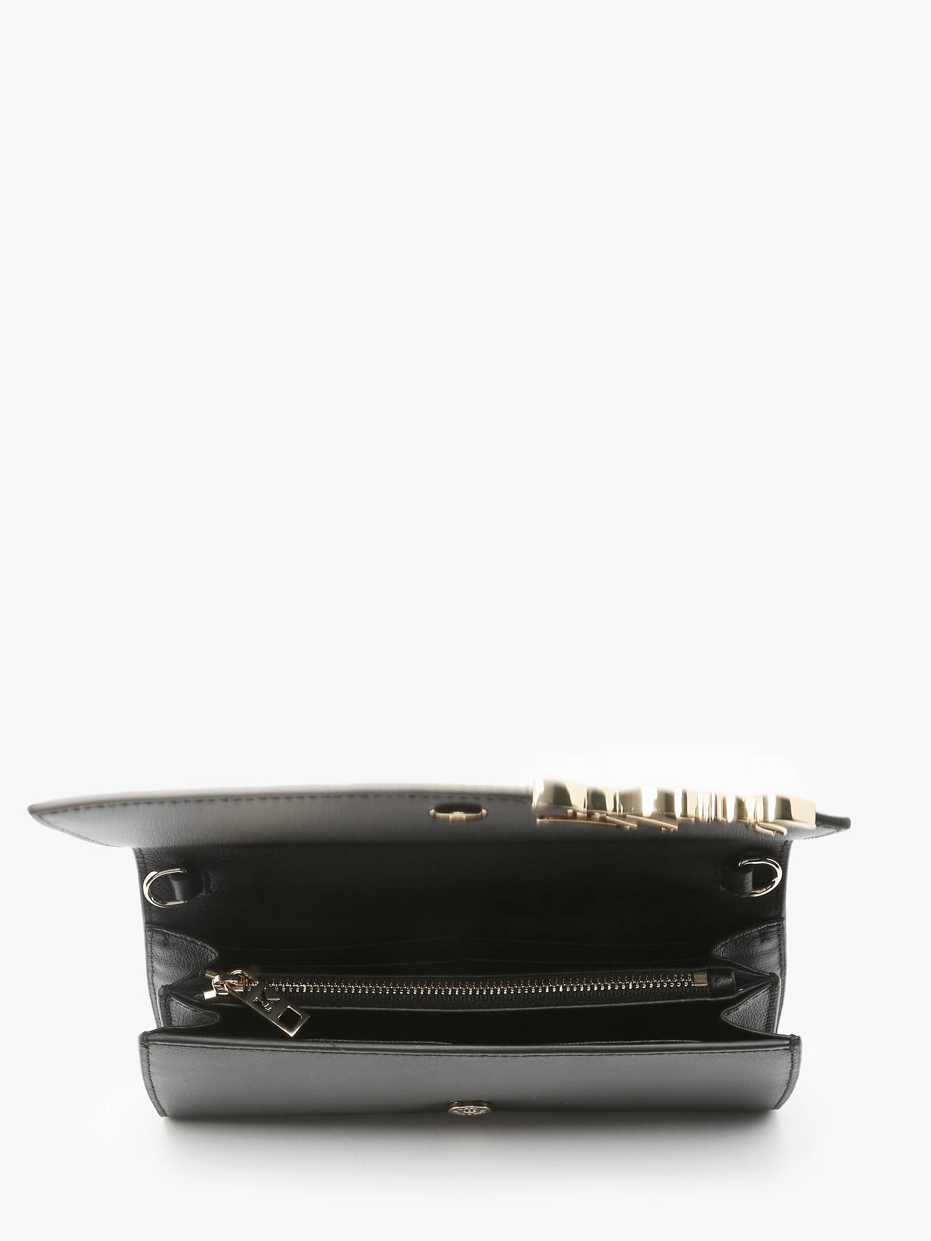 Sac bandoulire K signature cuir KARL LAGERFELD