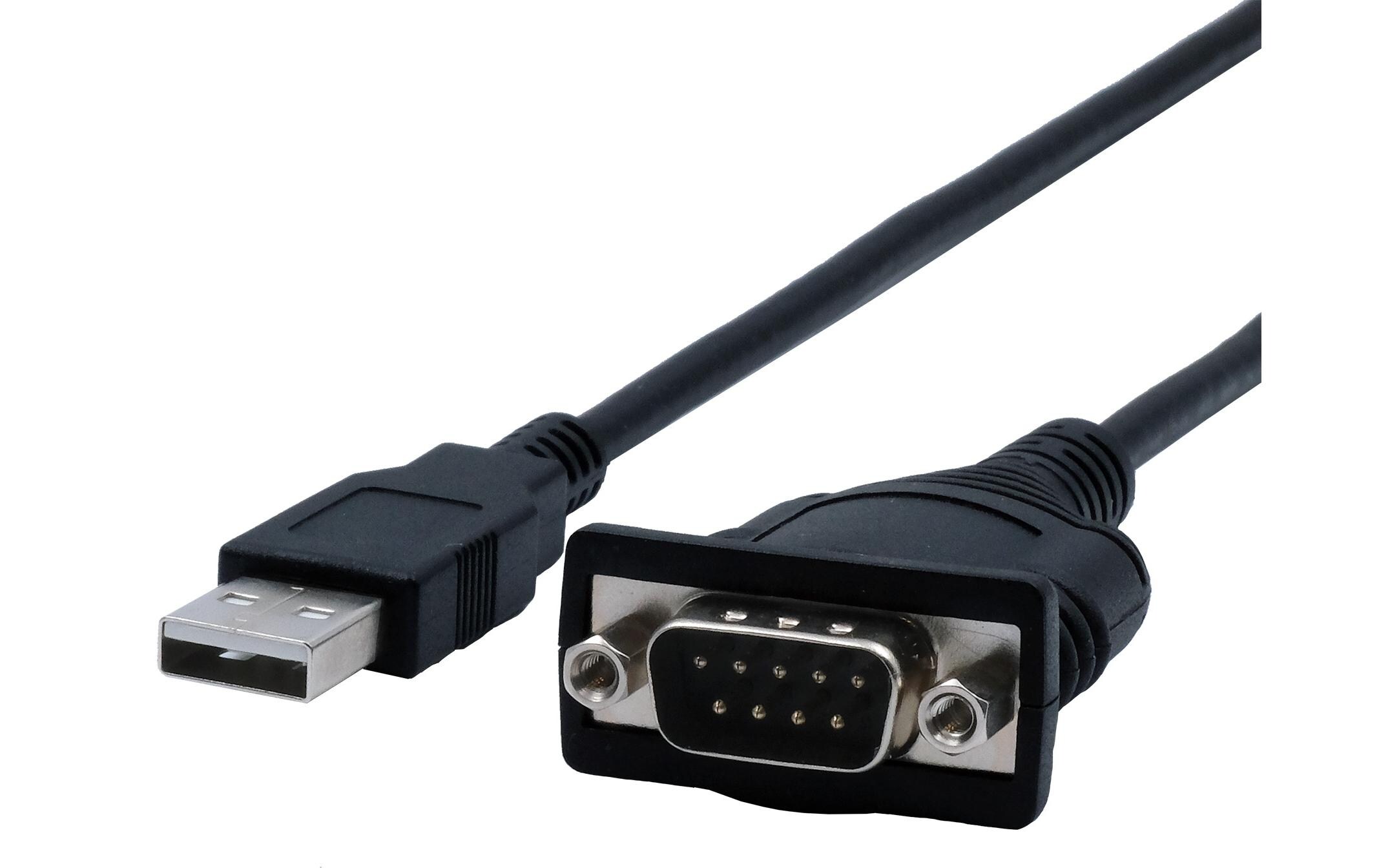 Schnittstellenkonverter EX-130011-Port USB-zu-Serial-Adapterkabel (9 Pin RS-232, 1.8 m)