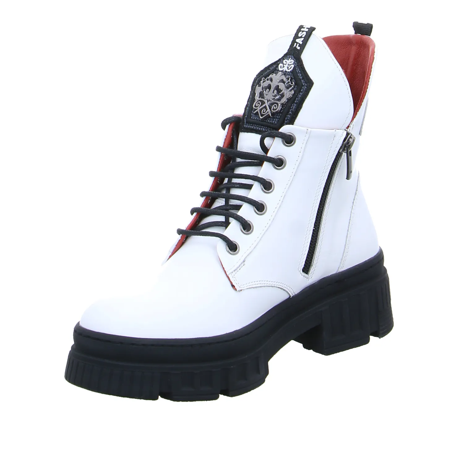 COSMOS COMFORT Boot Weiss Leder
