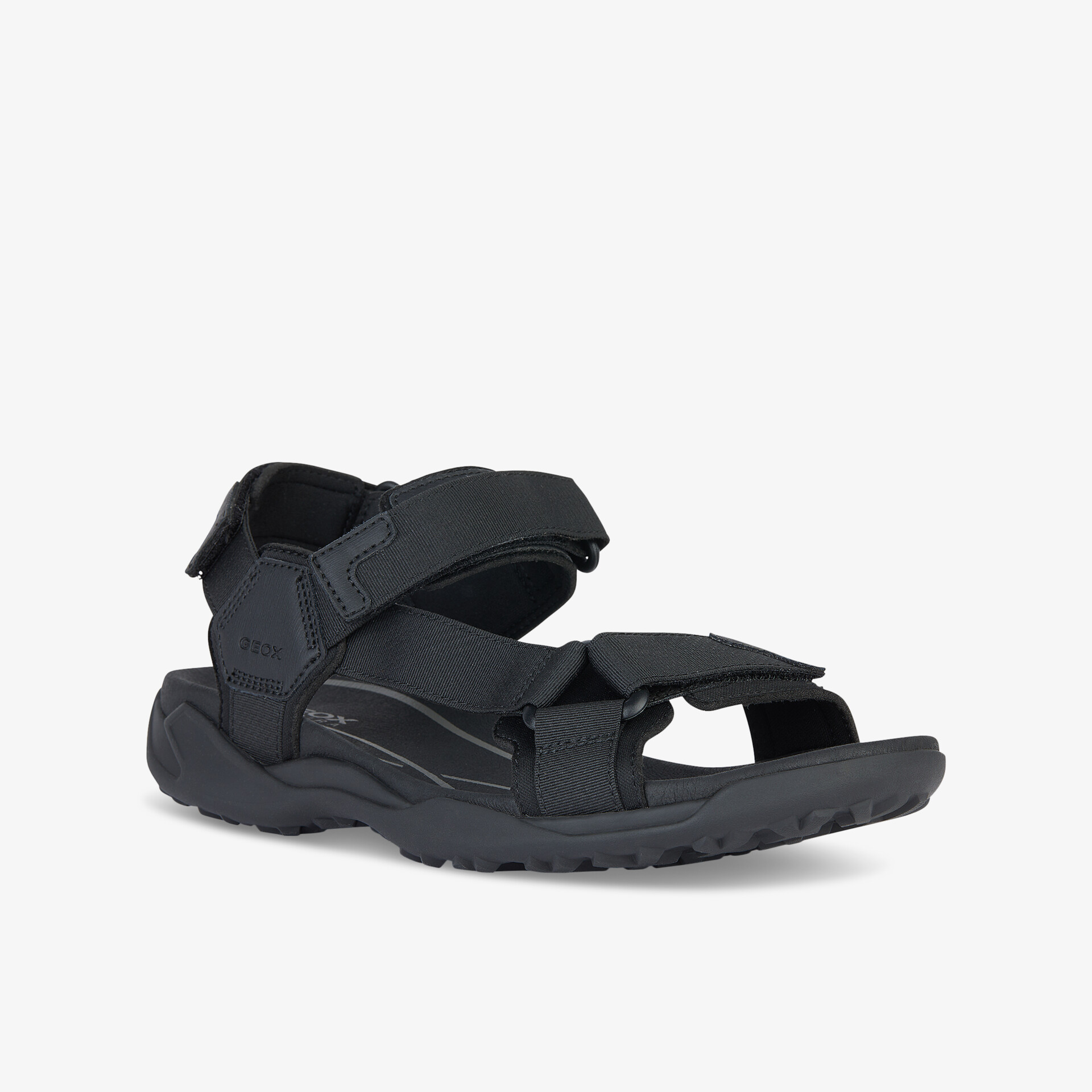 GEOX U TERRENO Herren Sandalen schwarz