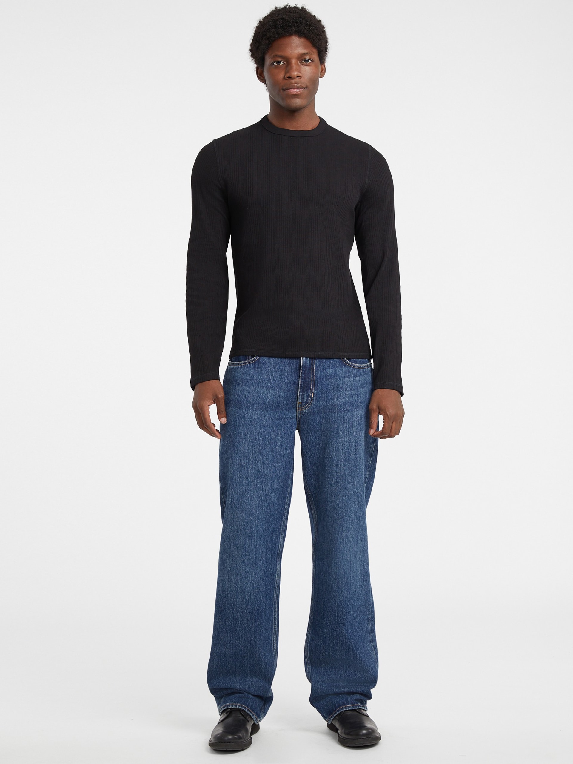 Camiseta Slim Variegated Rib