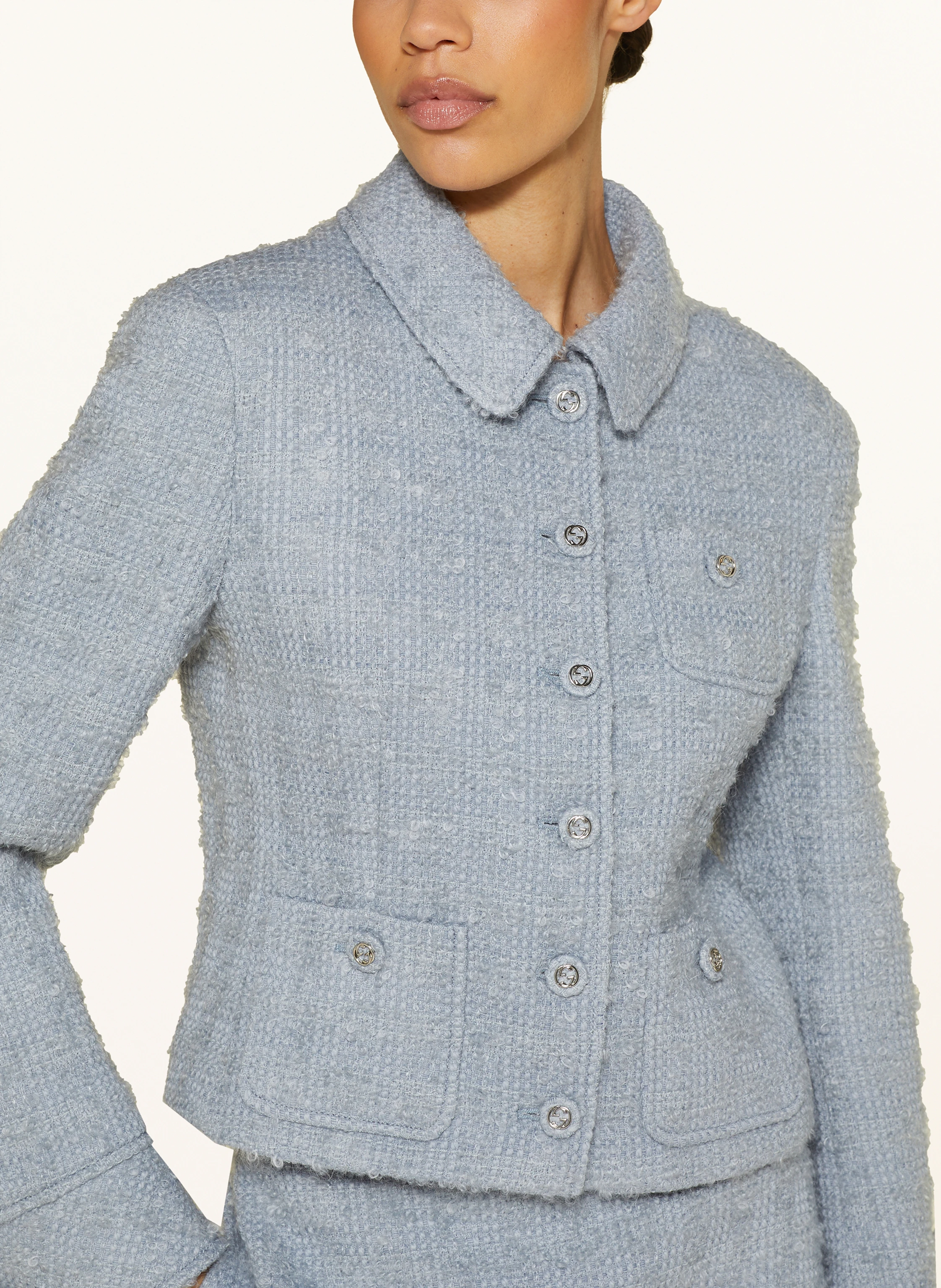 GUCCI Kastenjacke aus Bouclé