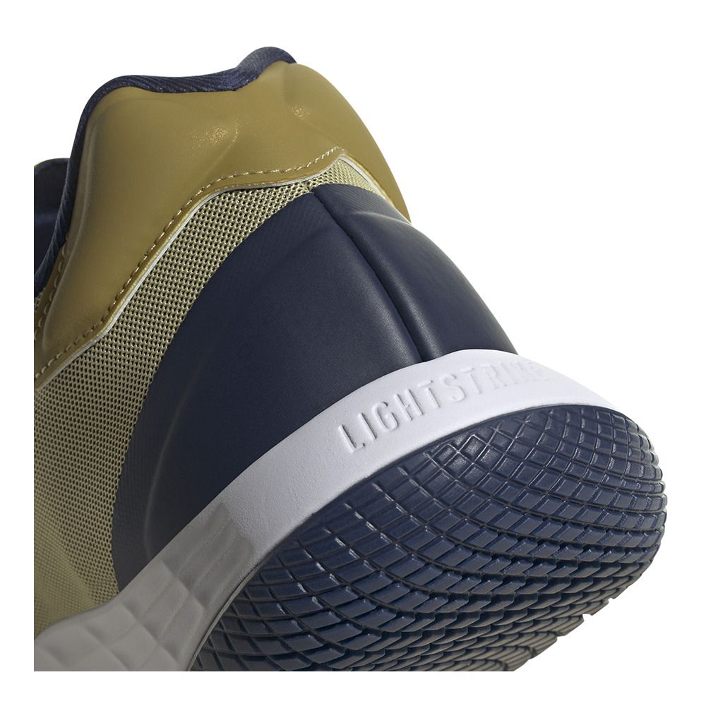 Adidas Performance ADIZERO FASTCOURT - Chaussures volleyball Homme gold/navy/white