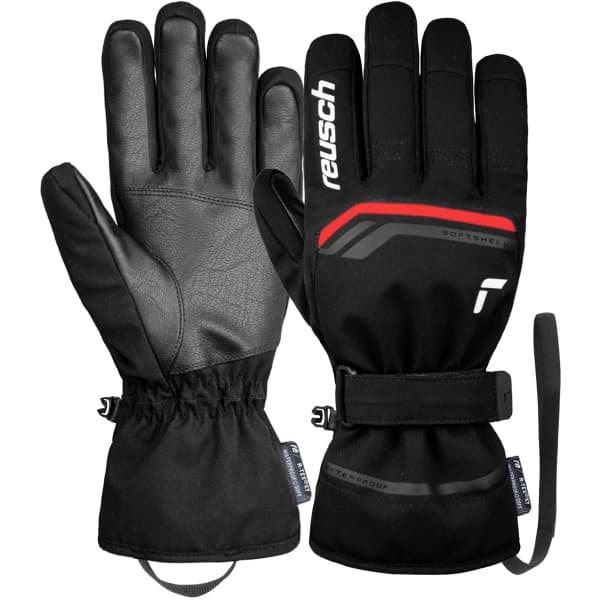 Gant de ski REUSCH PRIMUS R-TEX XT BLACK/FIRE RED