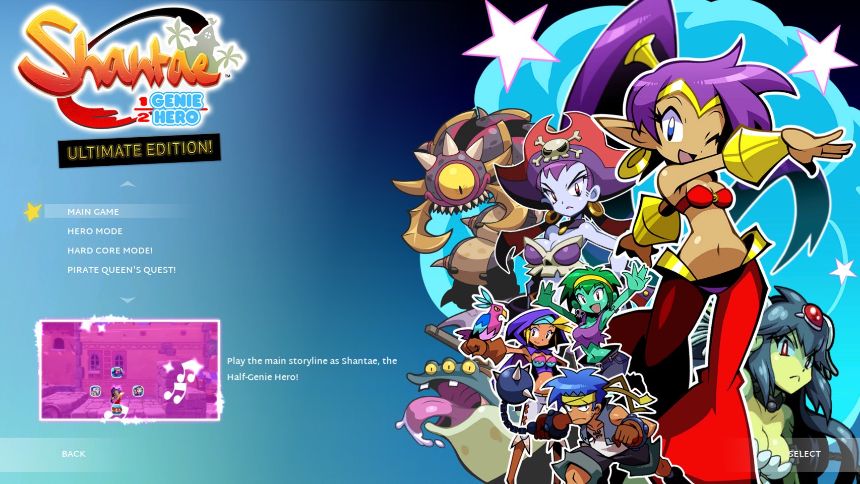 Shantae: Half-Genie Hero Ultimate Edition- PC