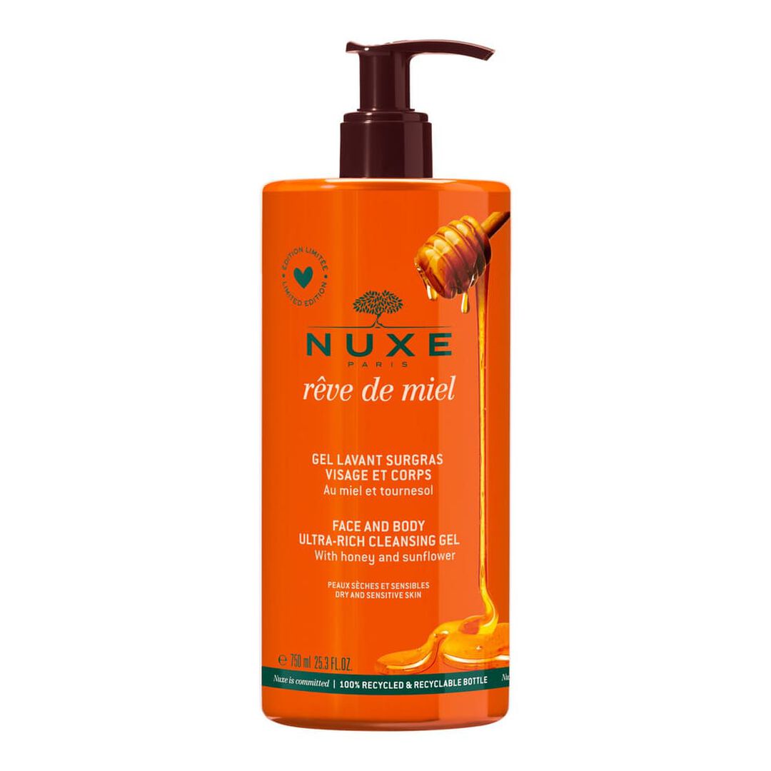 Rêve de Miel Gel de Limpeza e Duche - 750ml