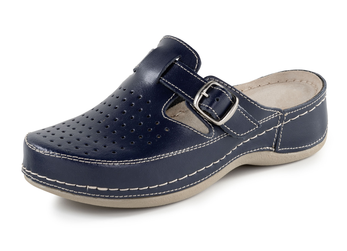 ELENA EDEN Clog mit luftiger Perforation