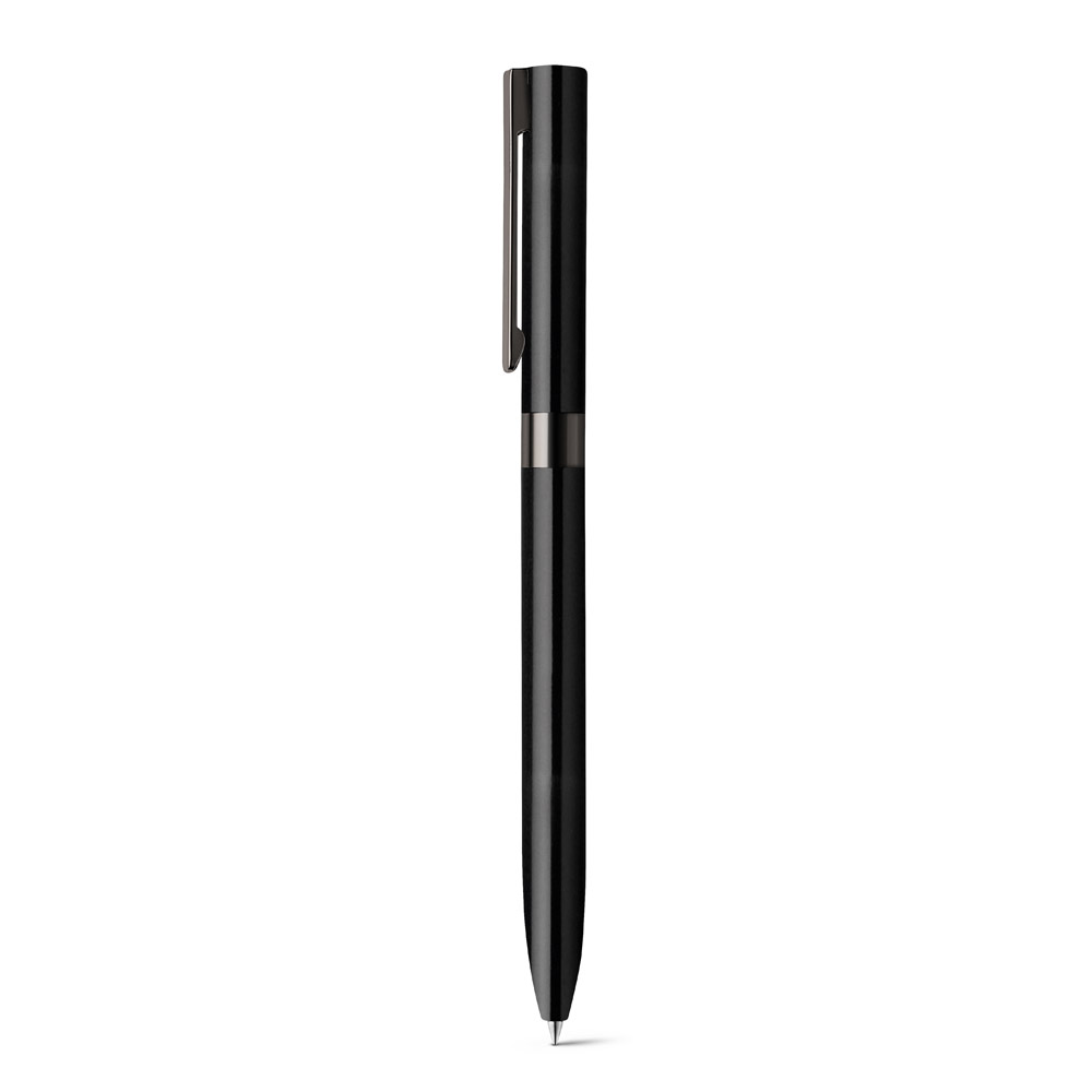 hi!dea 81156 - Stylo à bille en aluminium avec clip et mécanisme twist