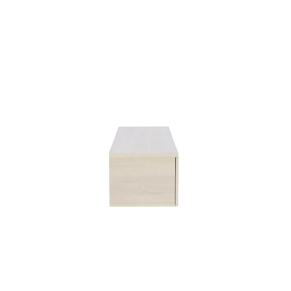 Tv-meubel Whitewash MDF - 180x45x35cm - Nomi