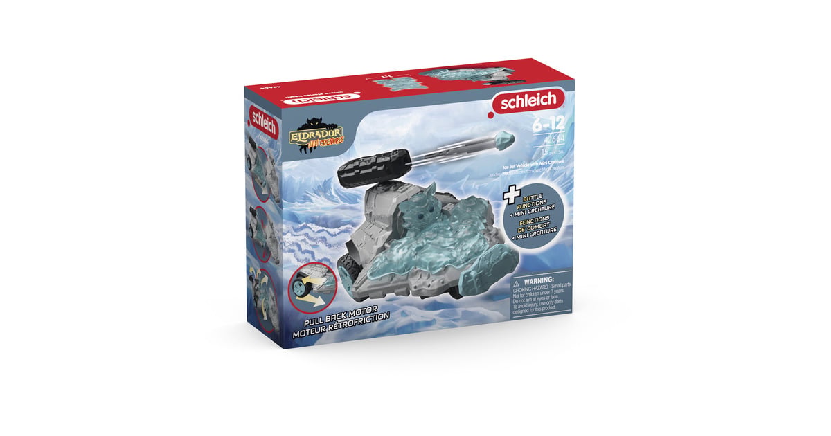 SchleichEldrador - IJs-straalvoertuig met Mini Creature speelfiguur  (42664)