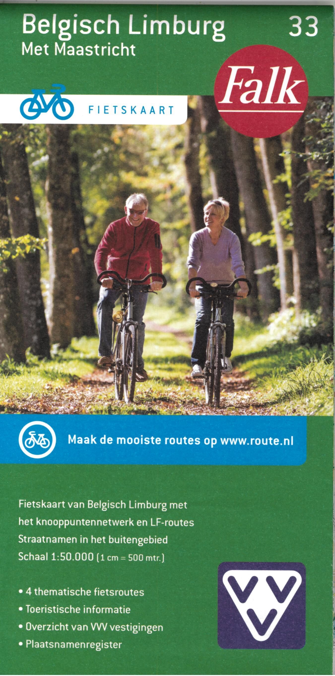 FALK - 33 BELGISCH LIMBURG 1 50 000 CYCLO
