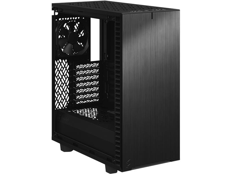 Fractal Design PC-Gehäuse Define 7 Compact Schwarz Kompaktes Mid-Tower für ATX-Motherboards