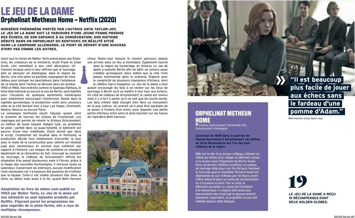 Cultes! Séries - 100 lieux mythiques des séries Livres