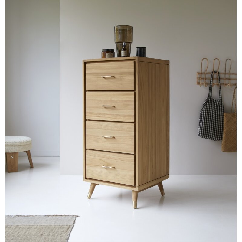 Chiffonnier Kort en teck massif