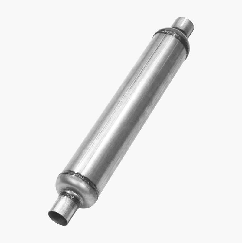 Lyddemper, aluminisert stål, 45,5 mm