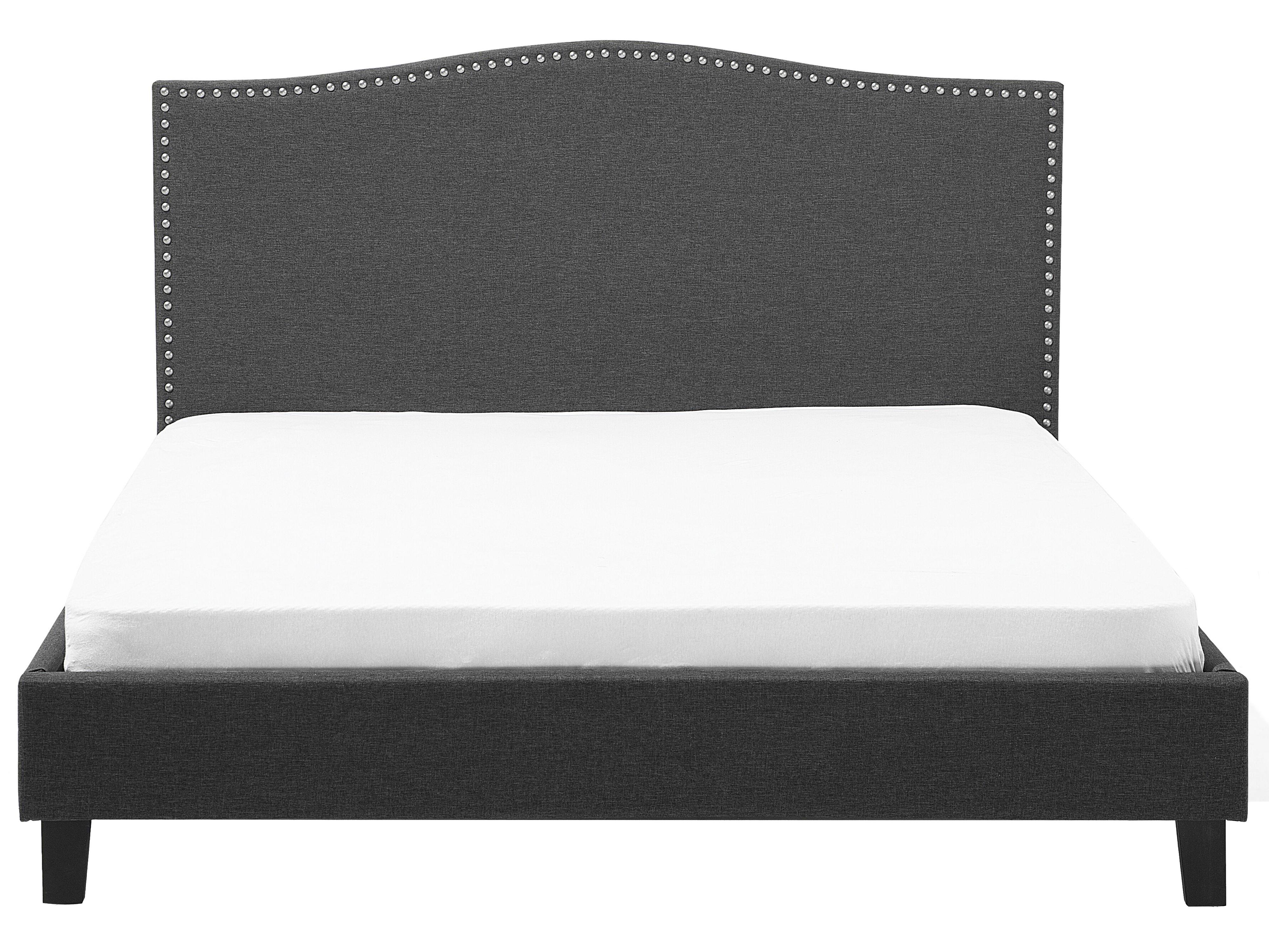Bed Stof MONTPELLIER 180 x 200 cm LED Wit