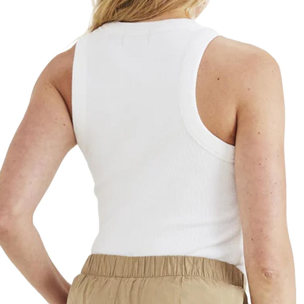 Dockers Débardeur Blanc Femme Dockers Rib Knit Tank