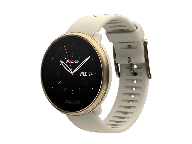 POLAR GPS-Sportuhr Ignite 2 S-L Beige/Gold GPS-Fitnessuhr