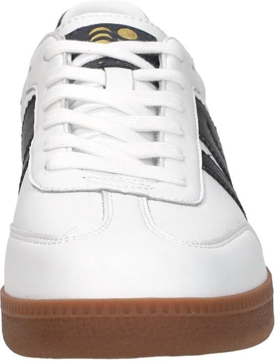 Pantofola d'Oro Bomber suède leren sneakers wit zwart