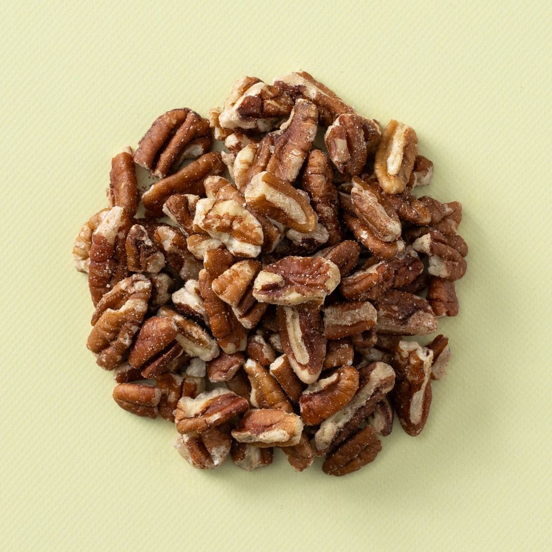 Pecannoten stukjes ongebrand