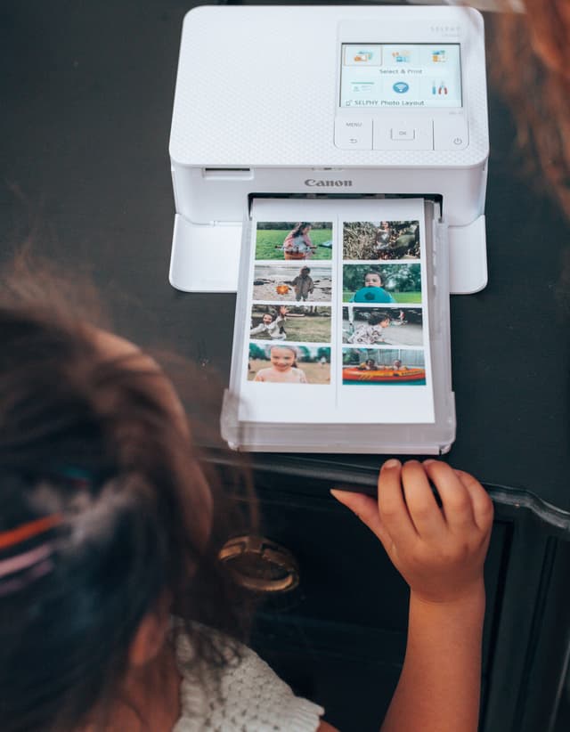 Canon SELPHY CP1500 kompakt fotoprinter (hvid)