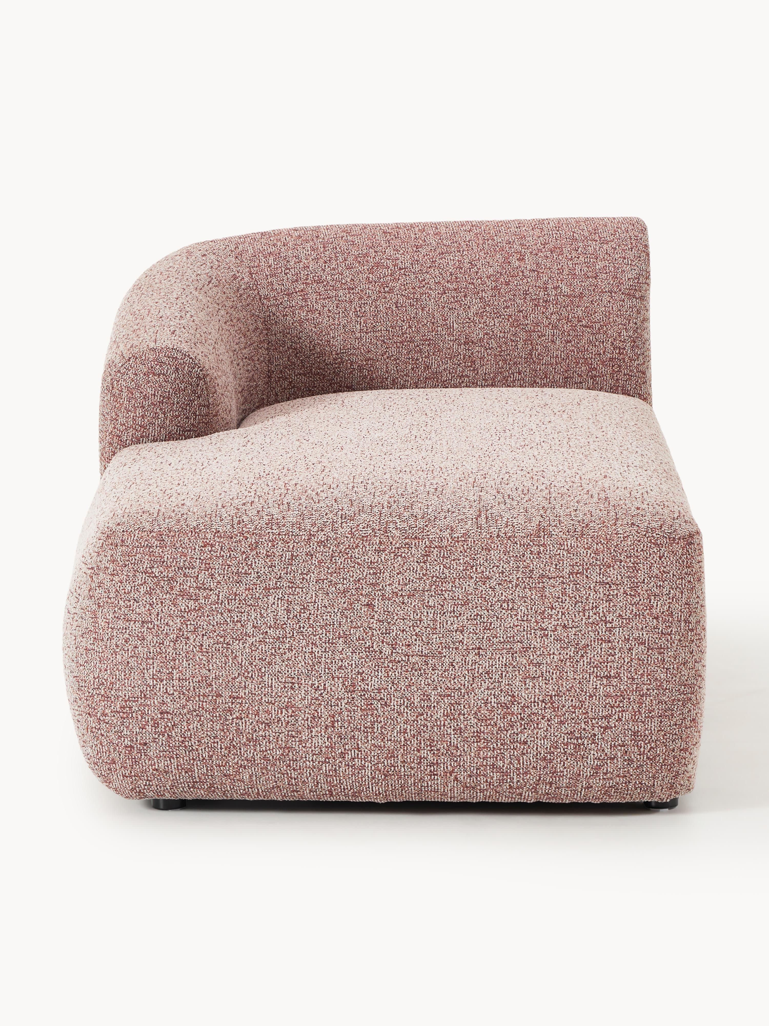 Bouclé ottomane hoekmodule Sofia