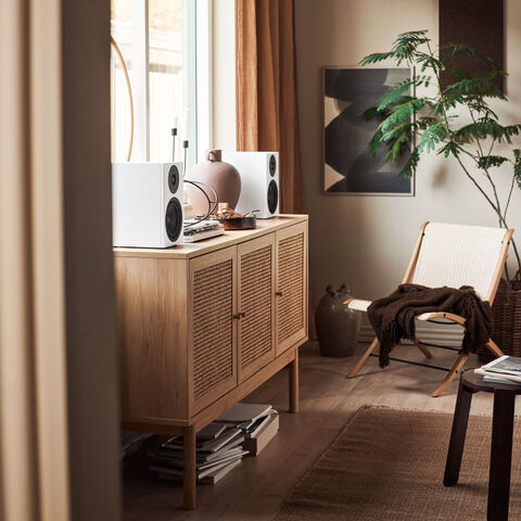 Argon Audio FORUS 5 – betaalbare en compacte hifi-luidspreker Wit