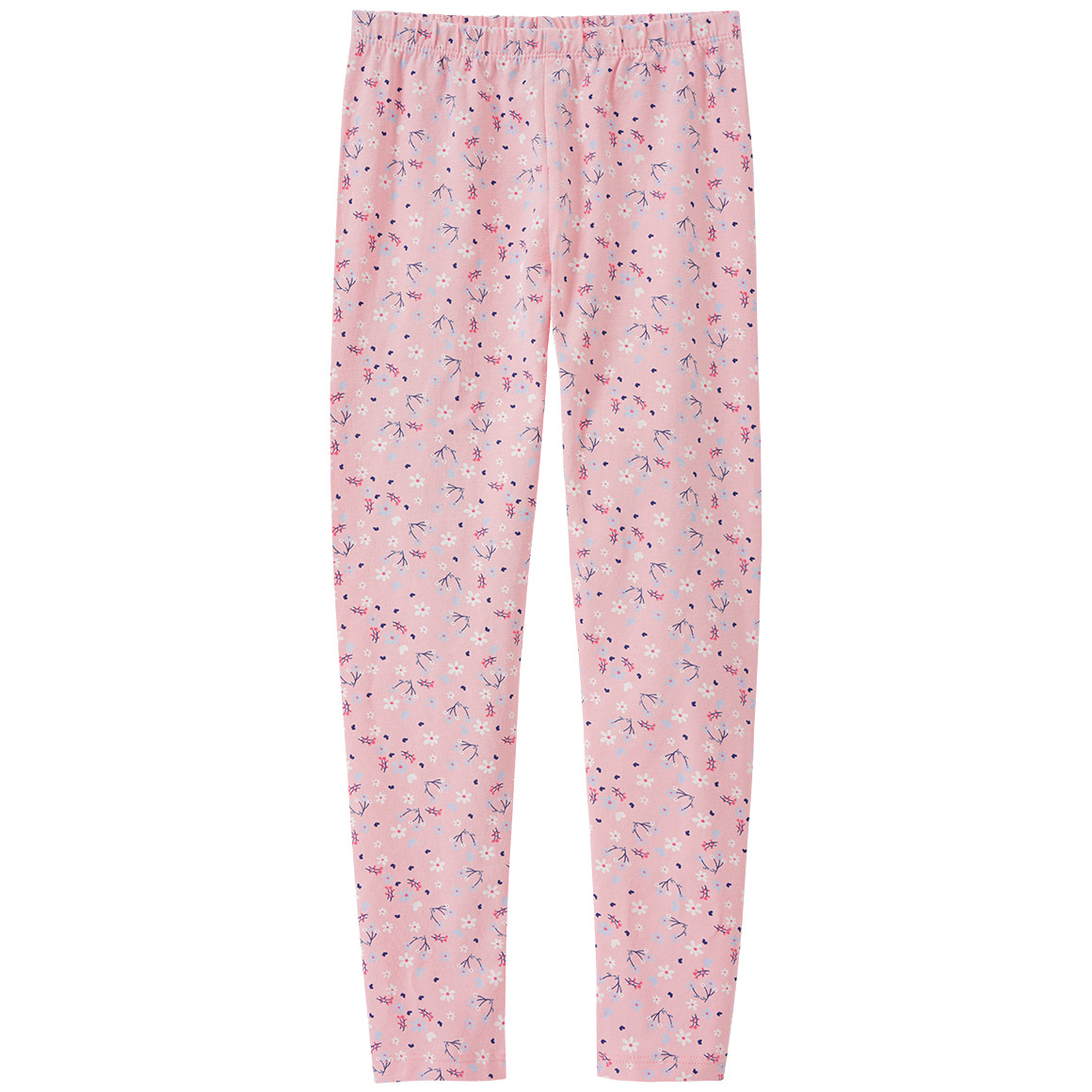 Topolino Mädchen Leggings mit Blumen Allover-Print rosa