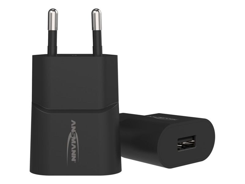 Ansmann USB-Wandladegerät Home Charger HC105 5W, 1x USB, Sc Leistungsstarker Indoor USB-Ladeadapter