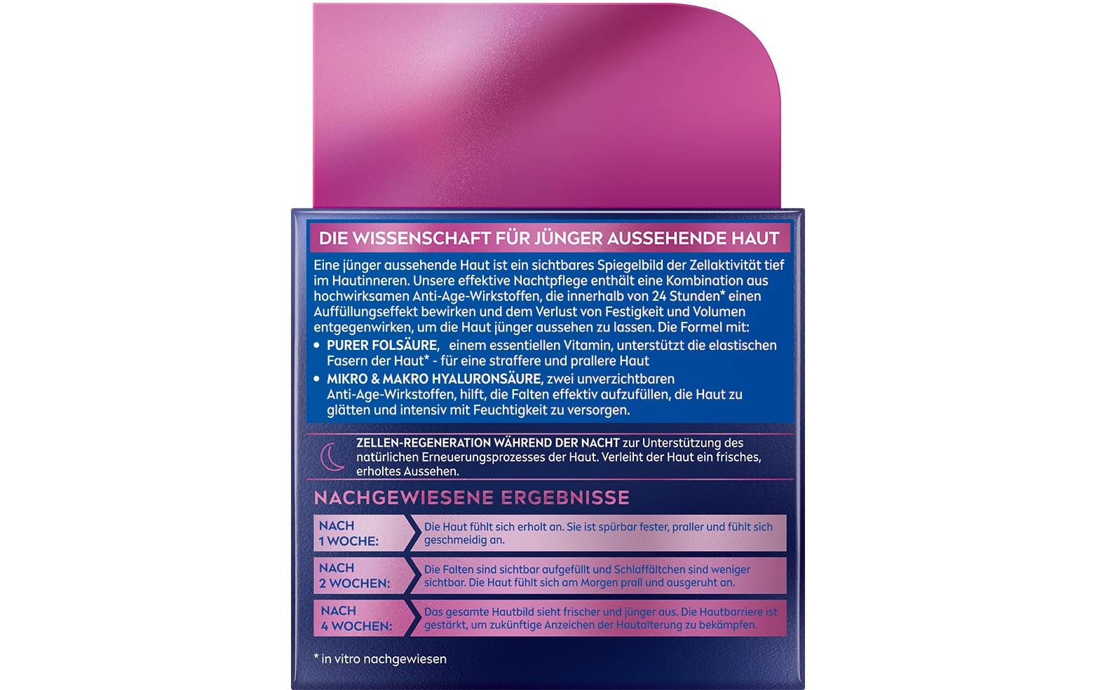 Nachtcrème Cellular Expert Filler Anti-Age 50 mlHochwirksame Anti-Age Nachtpflege