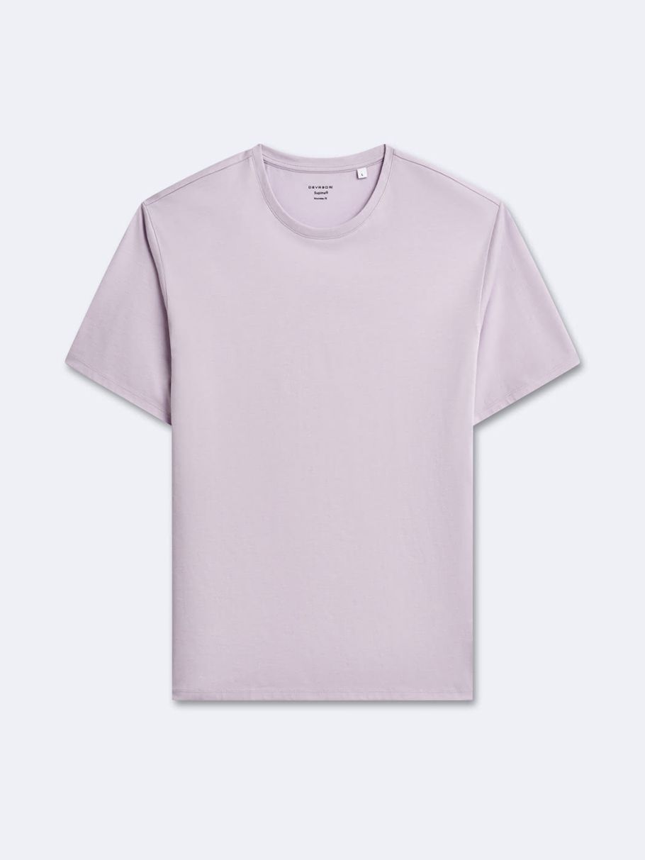Tee-shirt en coton supima® uni