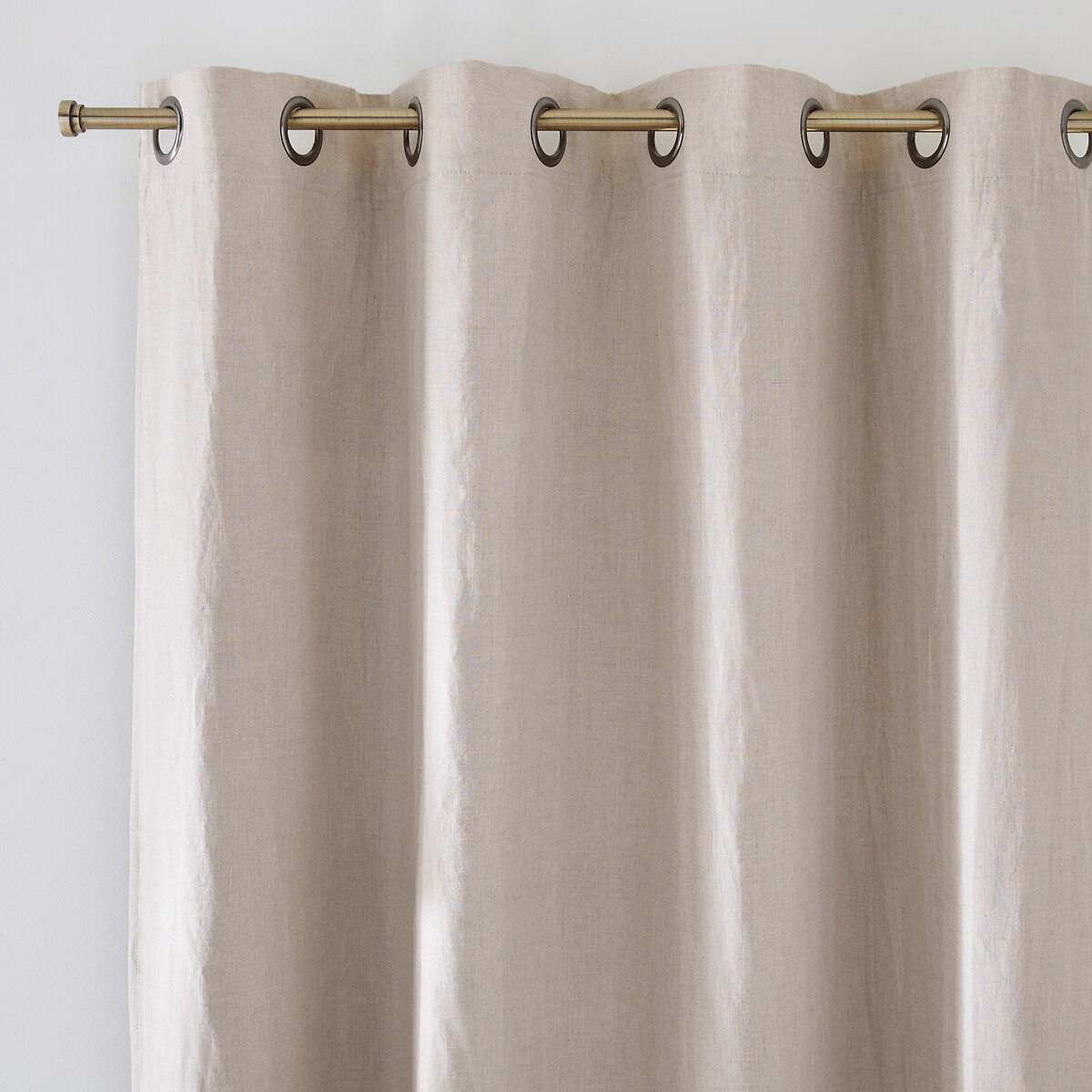 LA REDOUTE INTERIEURS<br>Cortina de radiador blackout em linho lavado Onega