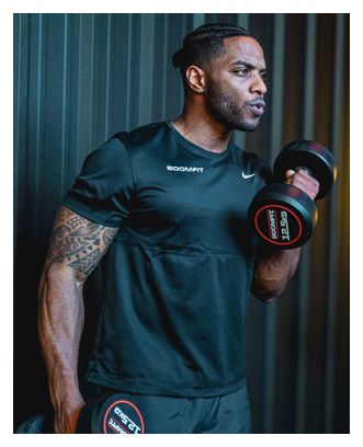 Haltères Ronds de musculation 27 5Kg (Paire) - BOOMFIT