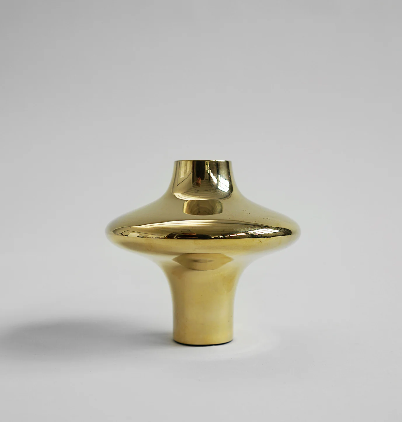 Hein Studio  Doublet no. 02 lysestage, stor - guldfarvet