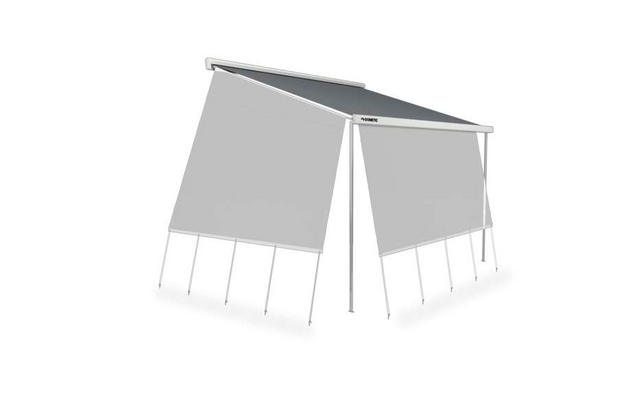 Dometic SunProtect Vorderseite Markisenaufsatz 5 m, Sonnenschutz Markise Vorderwand