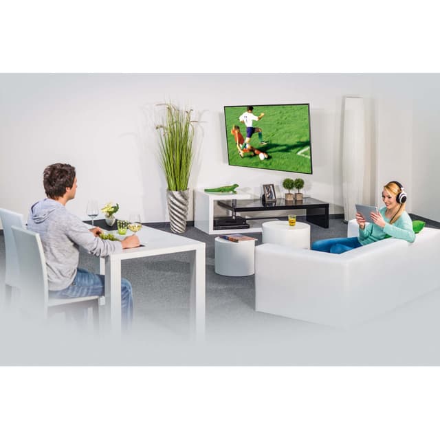 HAMA TV Vægbeslag FULLMOTION Max VESA 600x500 Sort